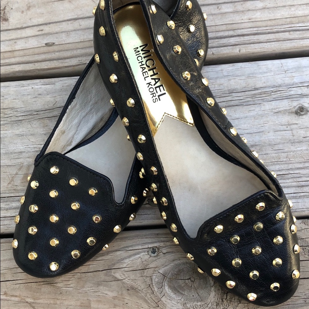 SOLD Michael Kors studded loafer flats - Picture 3 of 6